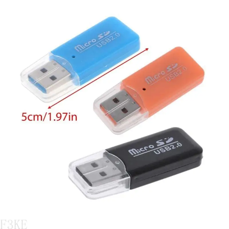 F3KE High Quality Micro USB 2.0 TF Card Readers Adapters For Computers Tablet PC