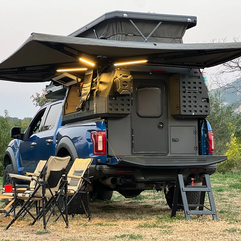 High Quality Automatic Pop Up Hardtop Roof Top Tent Universal Offroad Overlanding Camping Fit For Pickup Truck SUV