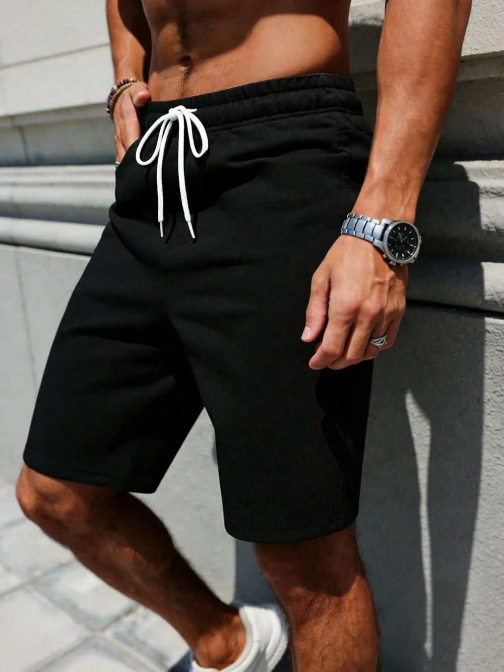 

Men's shorts, men's summer cotton shorts, men's casual sports pants, loose-fitting and stylish sports pants shorts for men
