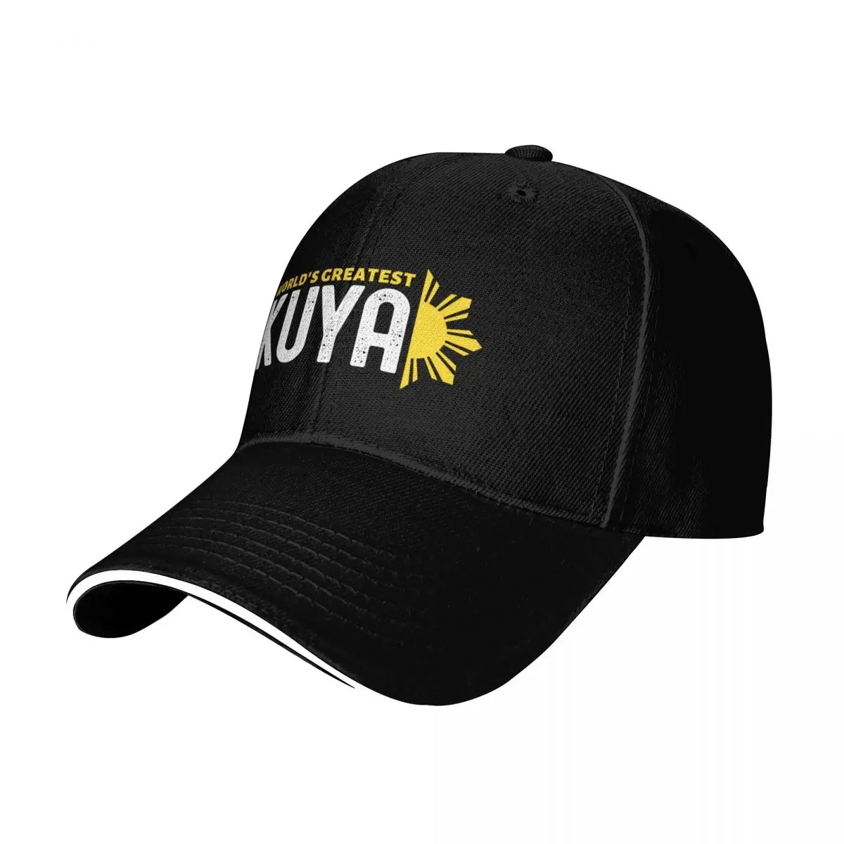 Worlds Greatest Kuya Baseball Cap Lightweight Packable Gift for Him Her Casual Daily Wear