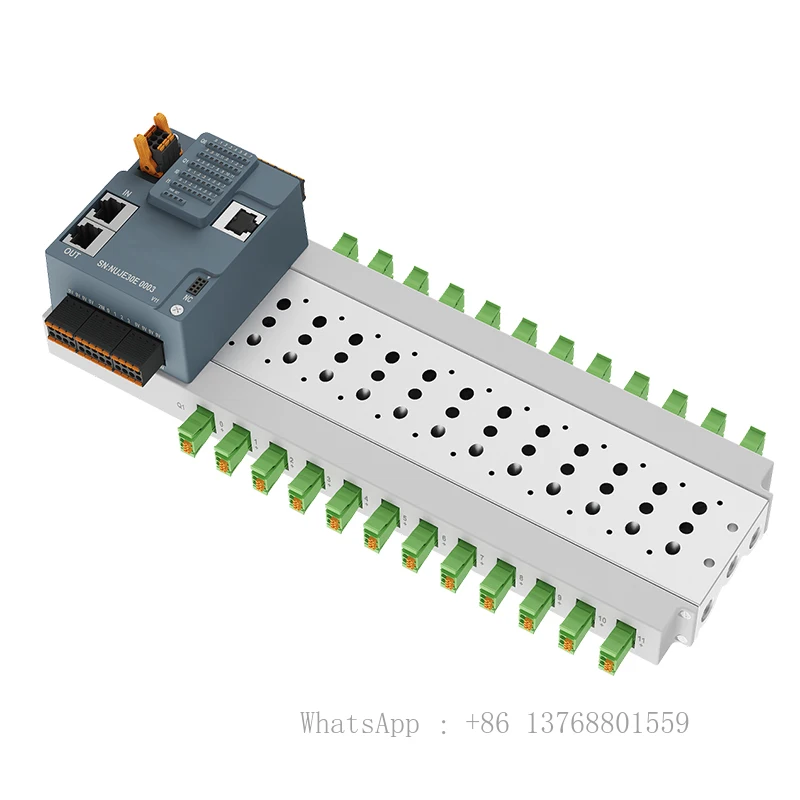 

Fieldbus Valve Terminal EtherCAT Communication Coupling Module Bus Valve Island