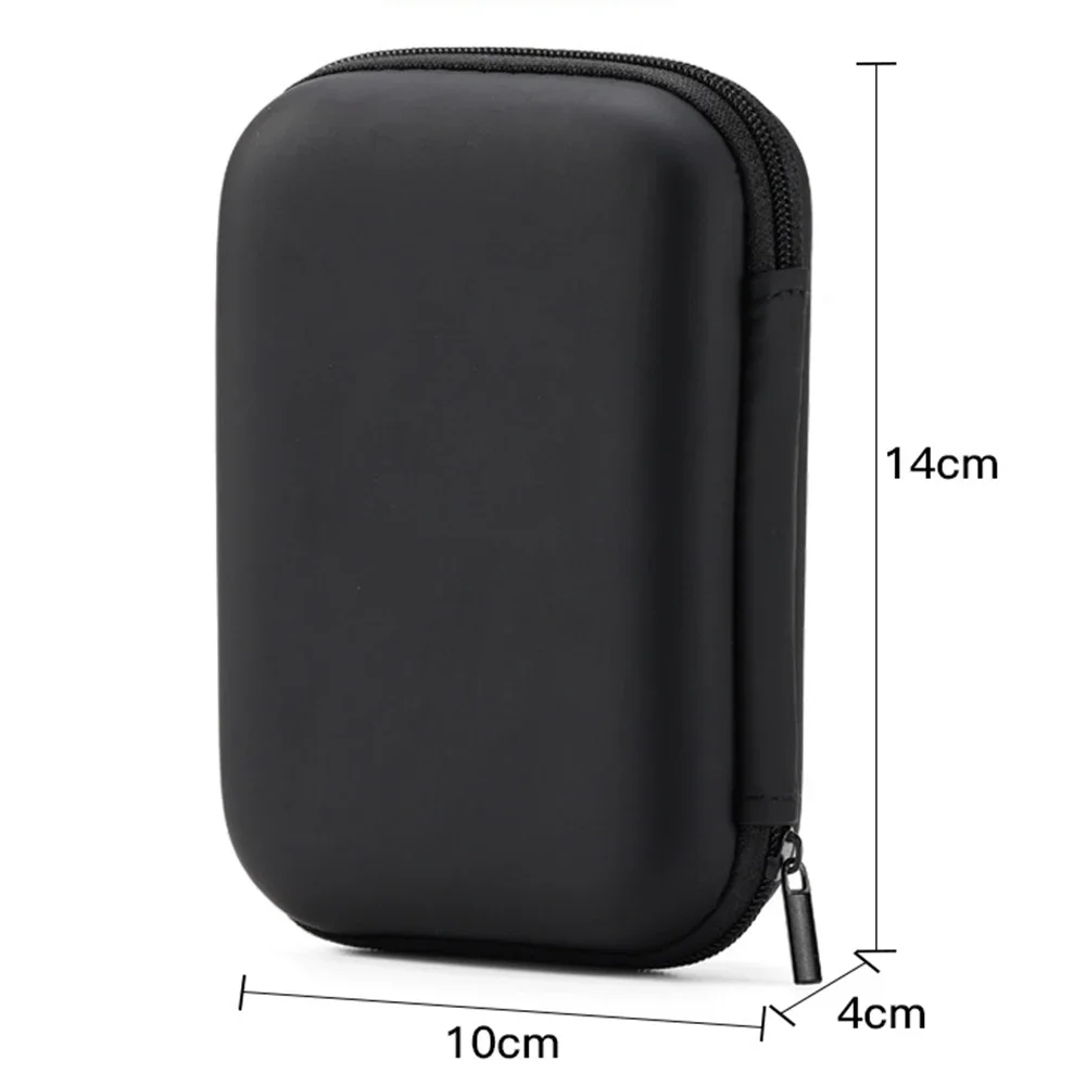 7 ألوان متاحة 2.5 بوصة HDD صندوق حقيبة حافظة محمولة القرص الصلب حقيبة سماعة حقيبة متعددة الوظائف حزمة الطاقة المحمول المحمولة