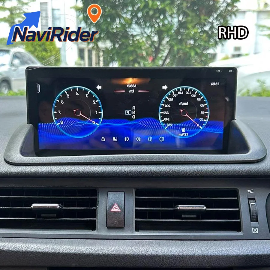 10.25inch RHD Android Auto For Lexus CT200h CT200 2011-2019 GPS Car Multimedia Video Player Wireless CarPlay Navigation HeadUnit