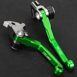 Motocross Dirt Pit Bike Brakes For KAWASAKI KX250 2021 2022 2023 2024 Pivot Foldable Handles Brake Clutch Levers KX 250