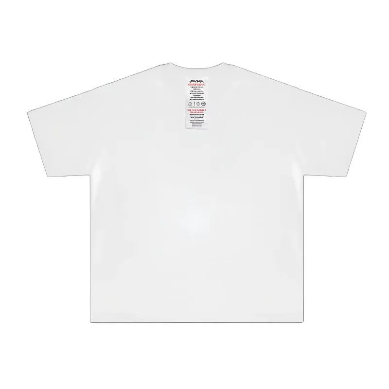 NPC رسالة طباعة تي شيرت الهيب هوب موضة الشارع الشهير الاتجاه تي شيرت متعة نمط النساء الرجال فضفاض الصيف القطن قصير الأكمام تي شيرت #4