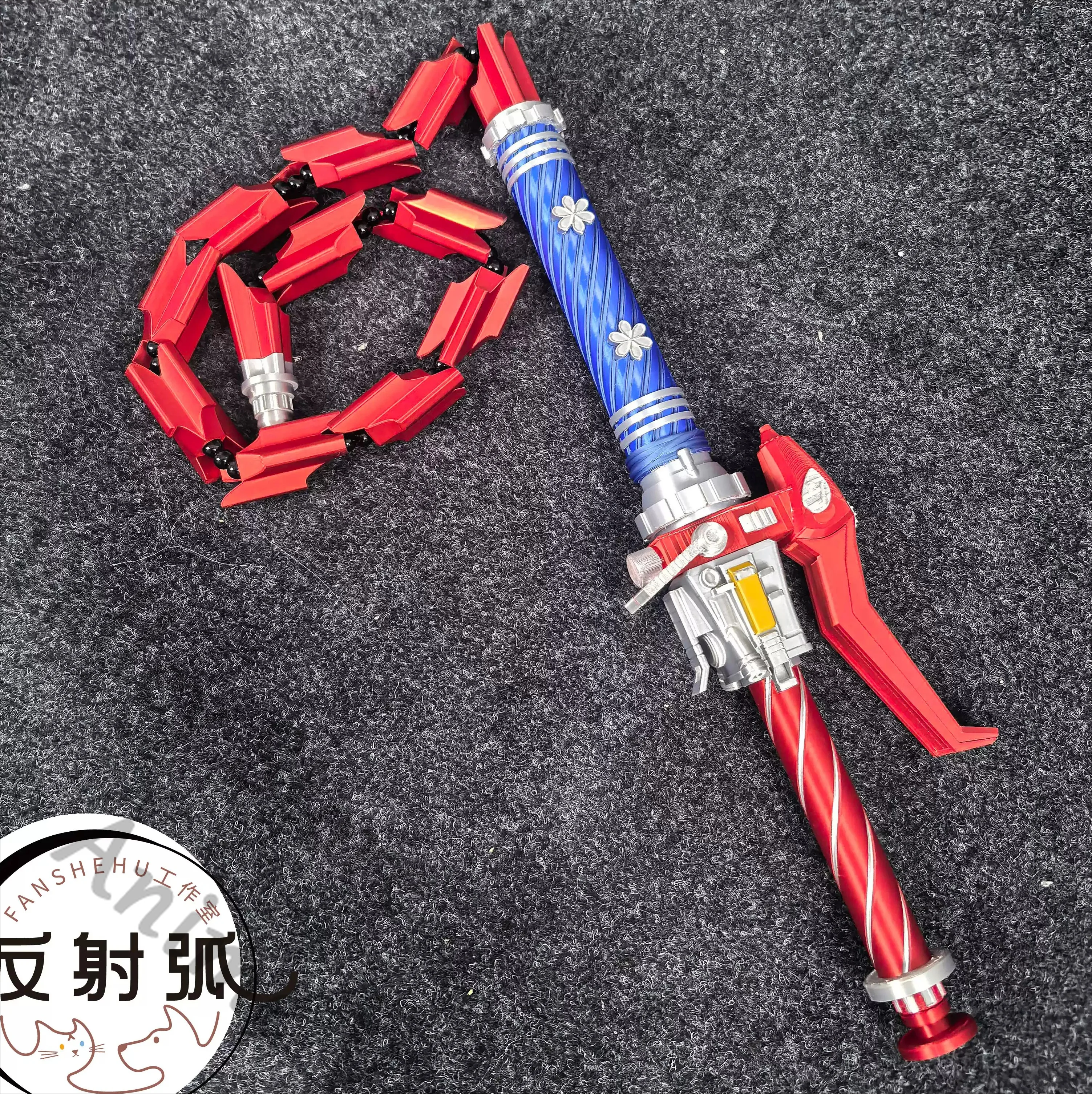 

Anime Junwei‌ Arknights: Endfield Cosplay Whip Prop Cartoon Lash Pigtail Rapier Long-sword Longsword Weaponry Equipment Props