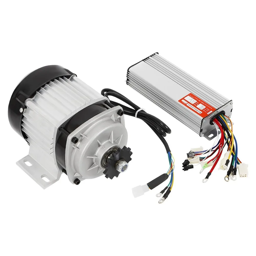 48V DC 750W elektrische borstelloze motor met controller Borstelloze elektrische scootermotorset voor elektrische driewielers en rijtuigen