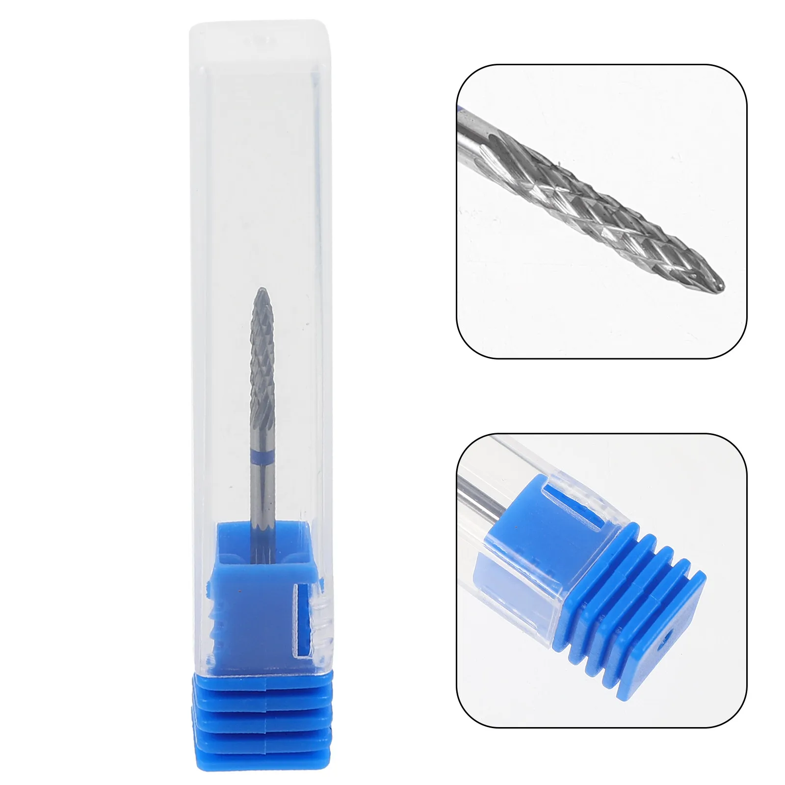 

Nail Grinding Head Tool High Hardness Metal Nail Drill Bits for Acrylic Nails Manicure Art Pedicure Use Salon Home Kit