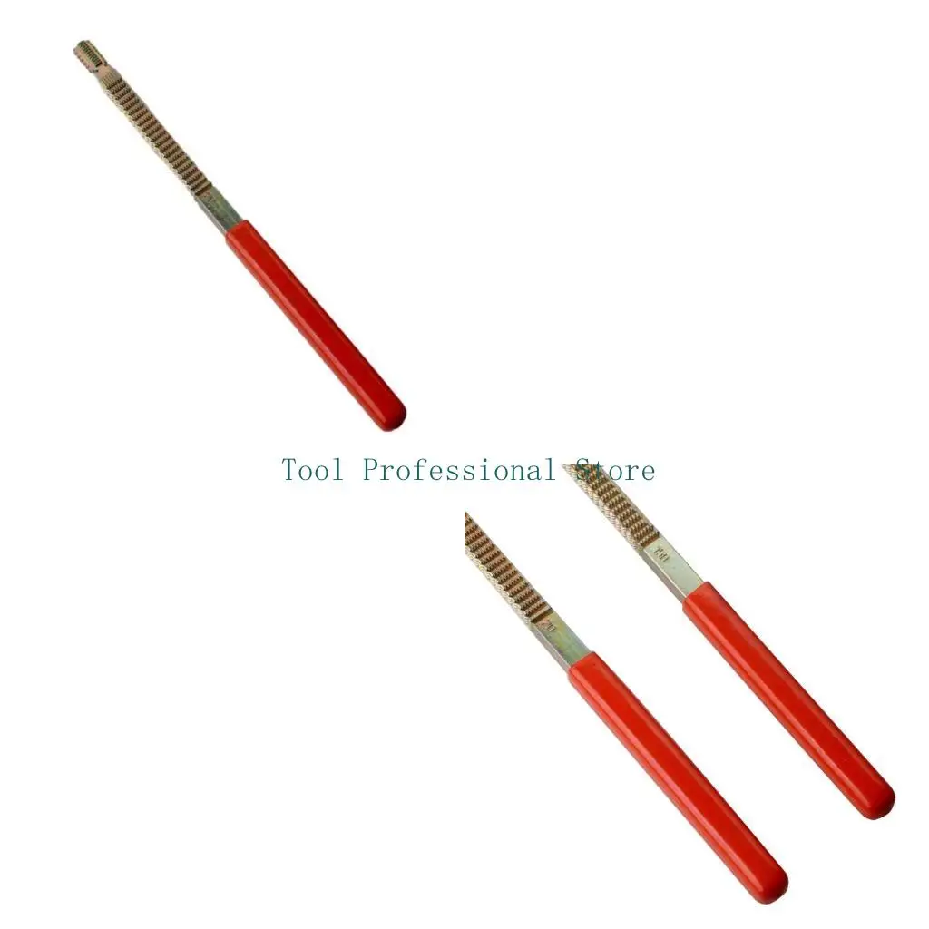 57QF Multi-purpose Professional Metric Thread Restoring Thread Repair File High Carbon Steel Woodworking File Tools