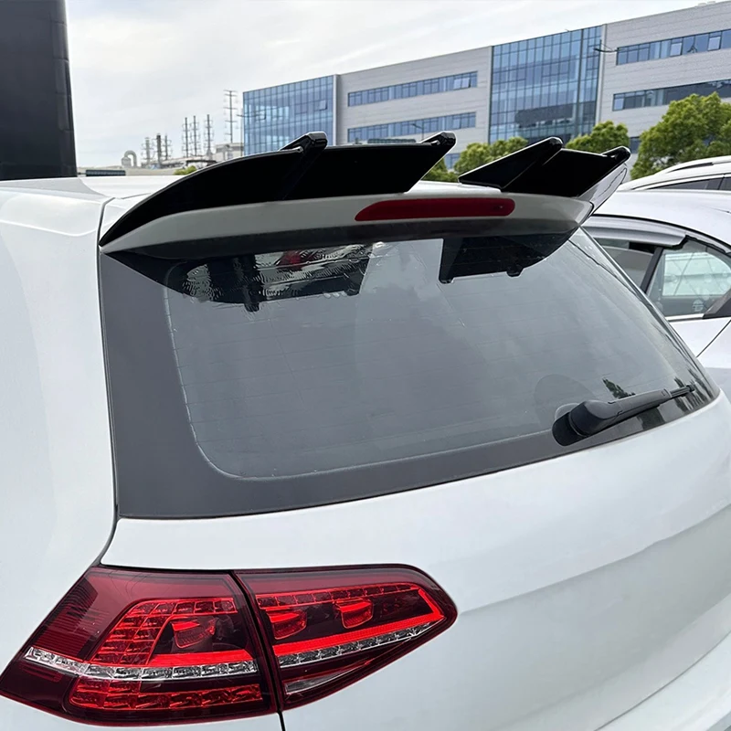 

Задний спойлер на крышу багажника, отделка спойлера на крыло для VW Golf 7 7,5 2013-2019