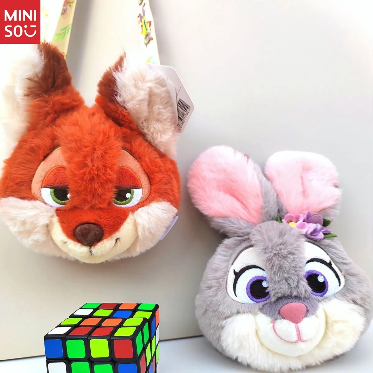 Disney Judy Nick Plush Bag, Stitch & Lotso Bear Backpack Crossbody Shoulder Bag