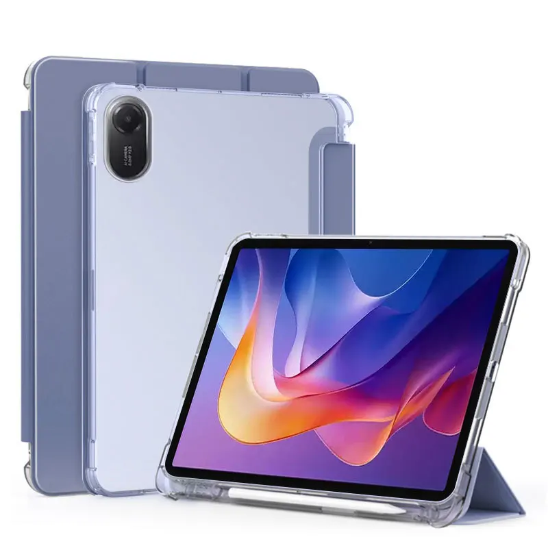 جديد لـ Redmi Pad 2 حافظة مغناطيسية ذكية لهاتف Coque Xiaomi Redmi Pad 2 2025 11 بوصة مع حامل القلم الرصاص غطاء لوحي