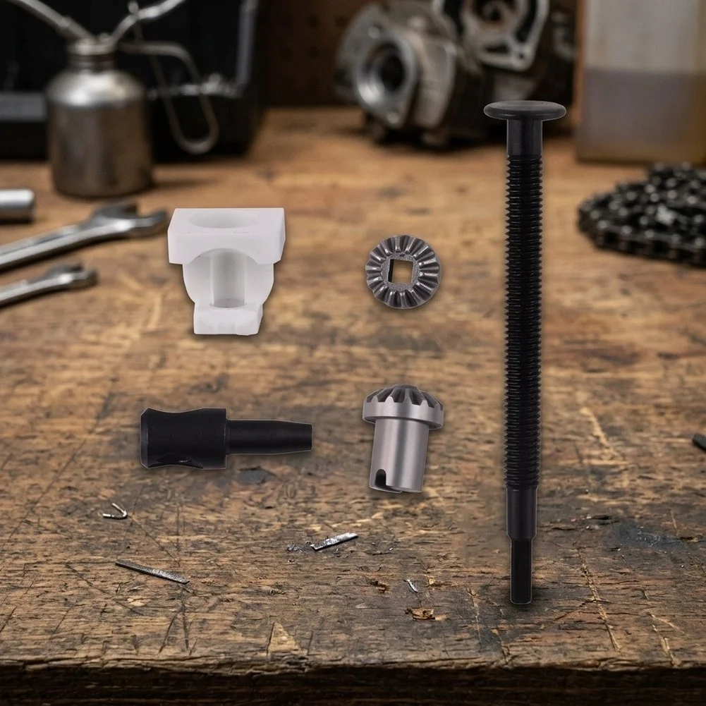Metal Chain Tensioner Kit Designed for 590 600 620 For Chainsaws - 5 Component Tension Adjustment Replacement Set