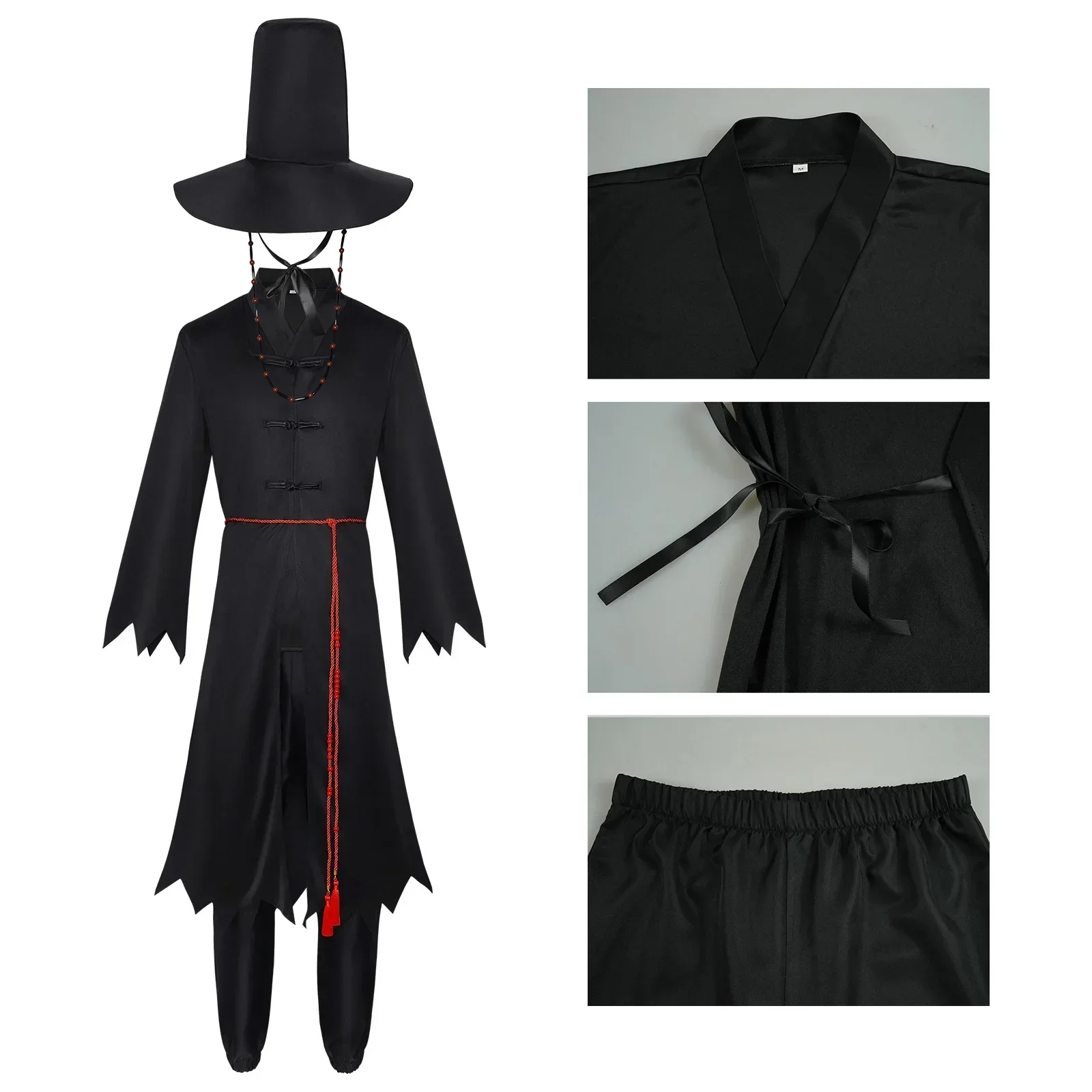 Halloween  2026 Anime Movie Boys Role Play Props Party Cosplay Set for K-POP: Demon Hunters Boys   Party Cosplay Costume Outfit