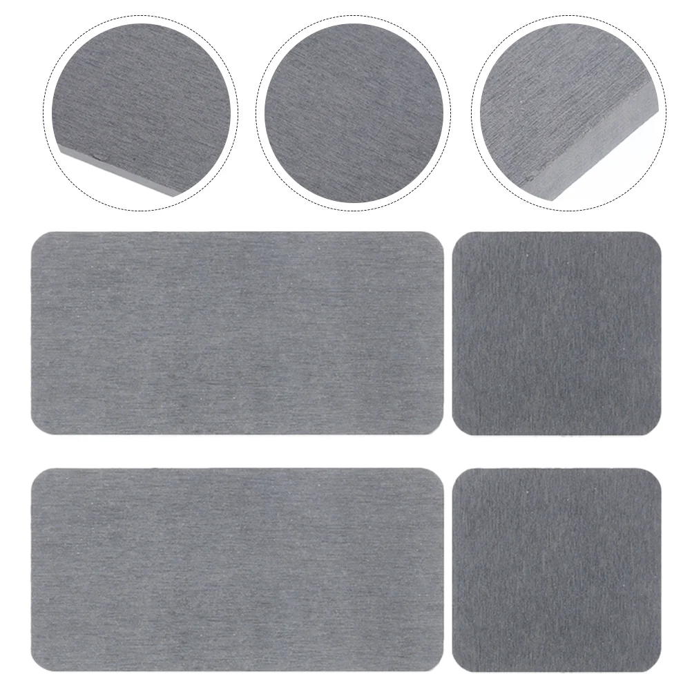 4 Pcs Algae Mud Absorbent Pad Mat Diatomite Sink Faucet Coasters For Coffee Table Soap Holder Water