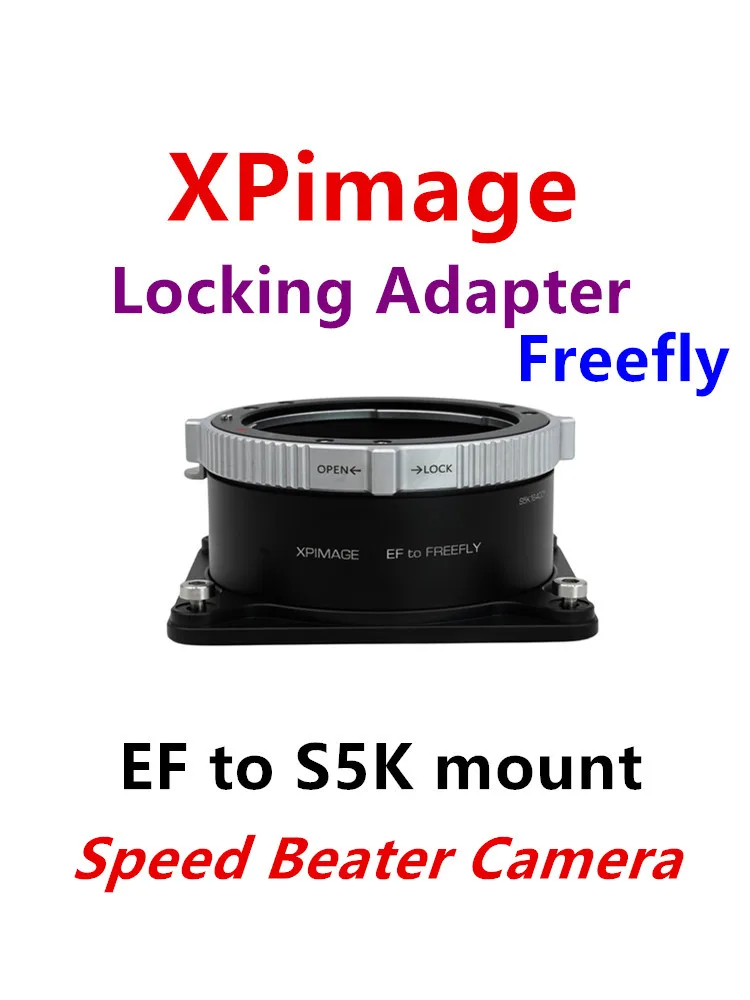 XPimage Adapter for ARRI LPL Lens to Freefly ember S5K Cine Camera Adapter for  ARRI LPL to S5K Adapter ring  S5K Speed beaster