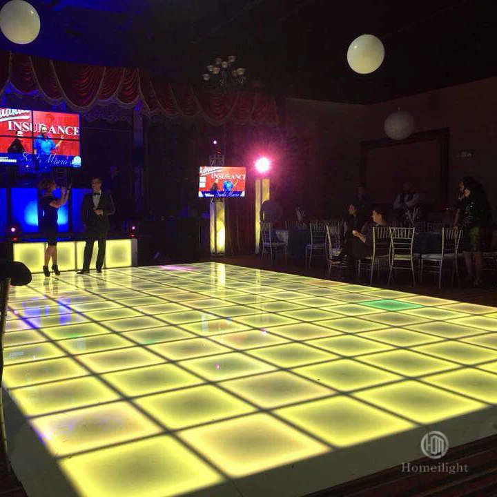 

LED Dance Floor 50*50*7cm SMD5050 RGB 3in1suitable for Stage Party Disco Night Club LED Dyeing Dance Panel