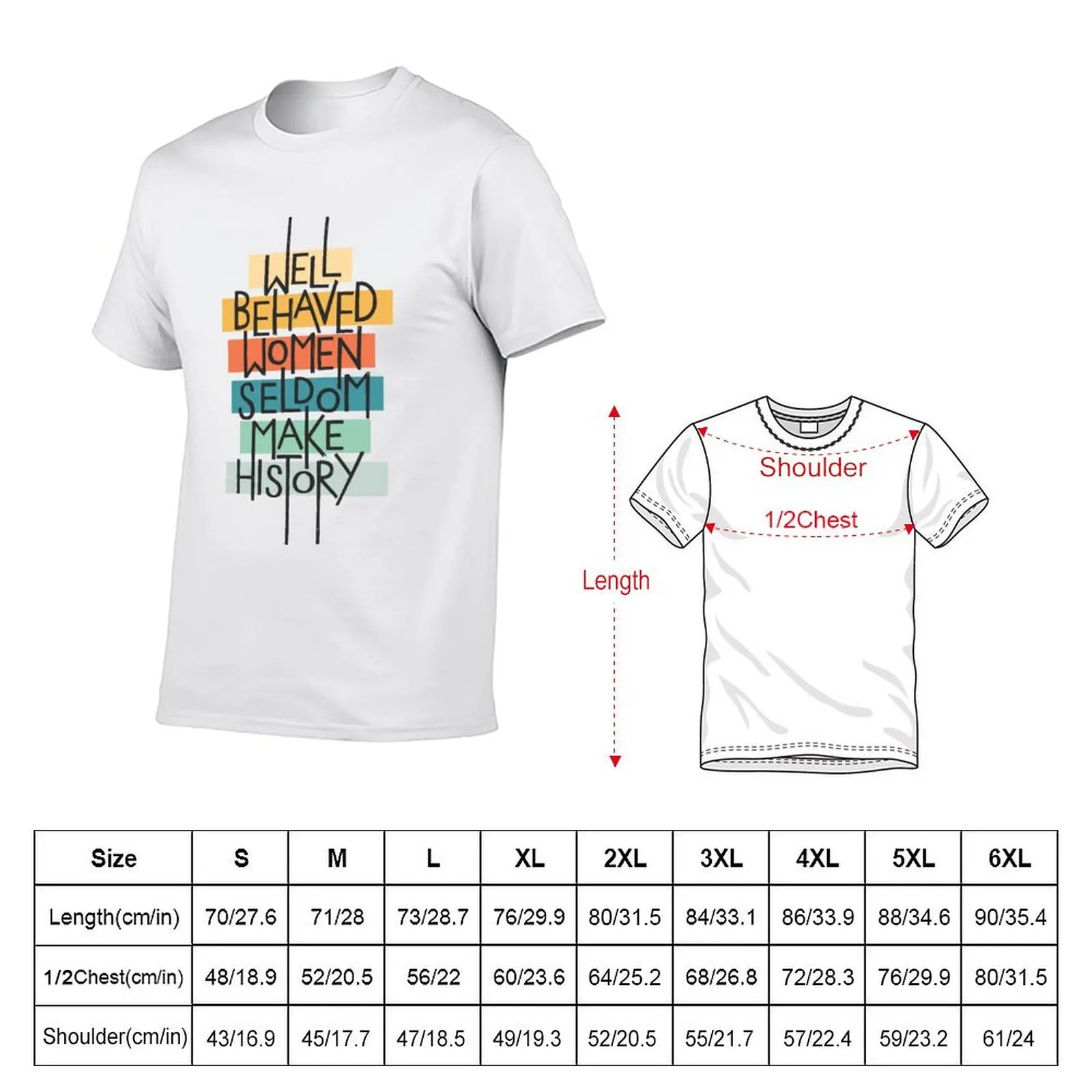 Well Behaved Women T-Shirt animal prinfor boys kawaii clothes men workout shirt