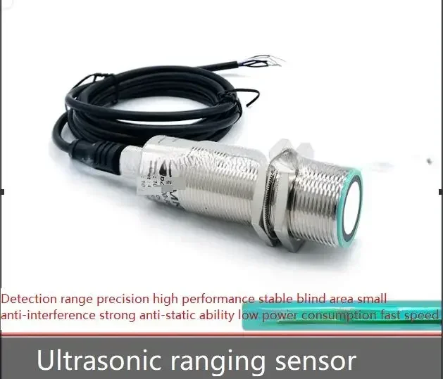 M30 Ultrasonic Ranging Sensor, Switching, Analog, Transceiver, High-frequency, High-precision, Distance 2 Meters