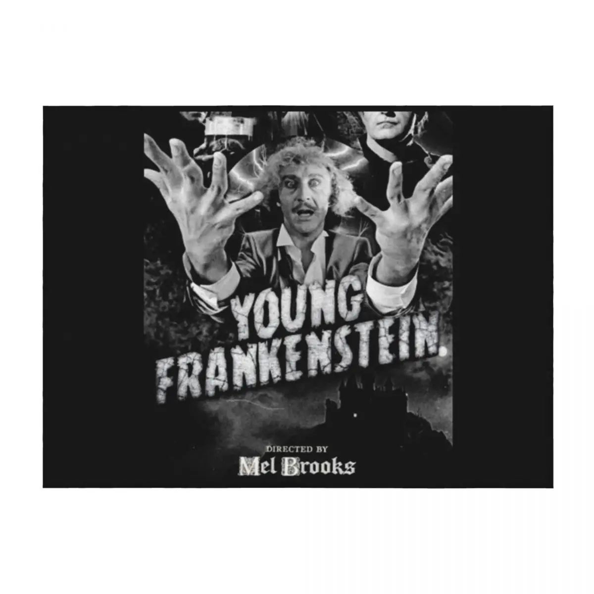 

Young Frankenstein PillowYoung Frankenstein Throw Blanket Vintage Decorative Throw halloween Beach Blankets