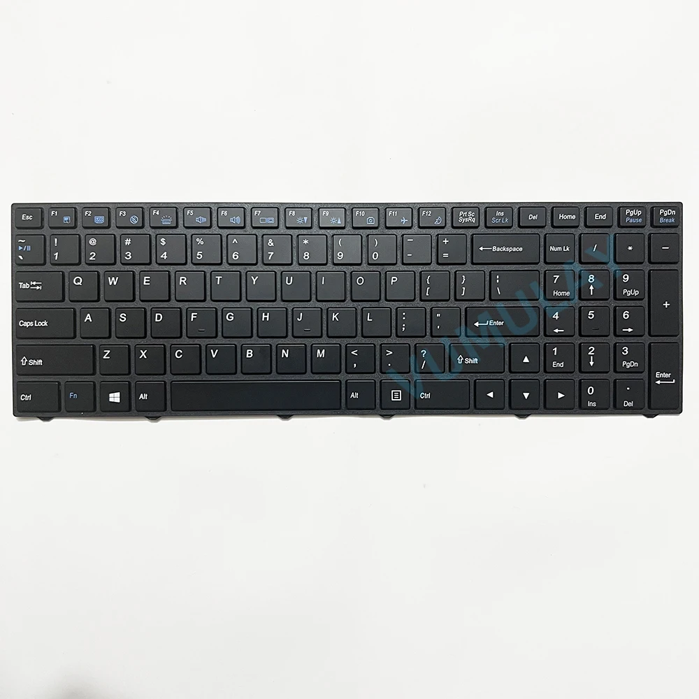 US Backlit Keyboard for Gigabyte Sabre 17 GTX 1060 W8 K8 G8,15 15-K 15-G 15-W 6-80-N85H3-191-1 CVM15F2300J430M With Frame