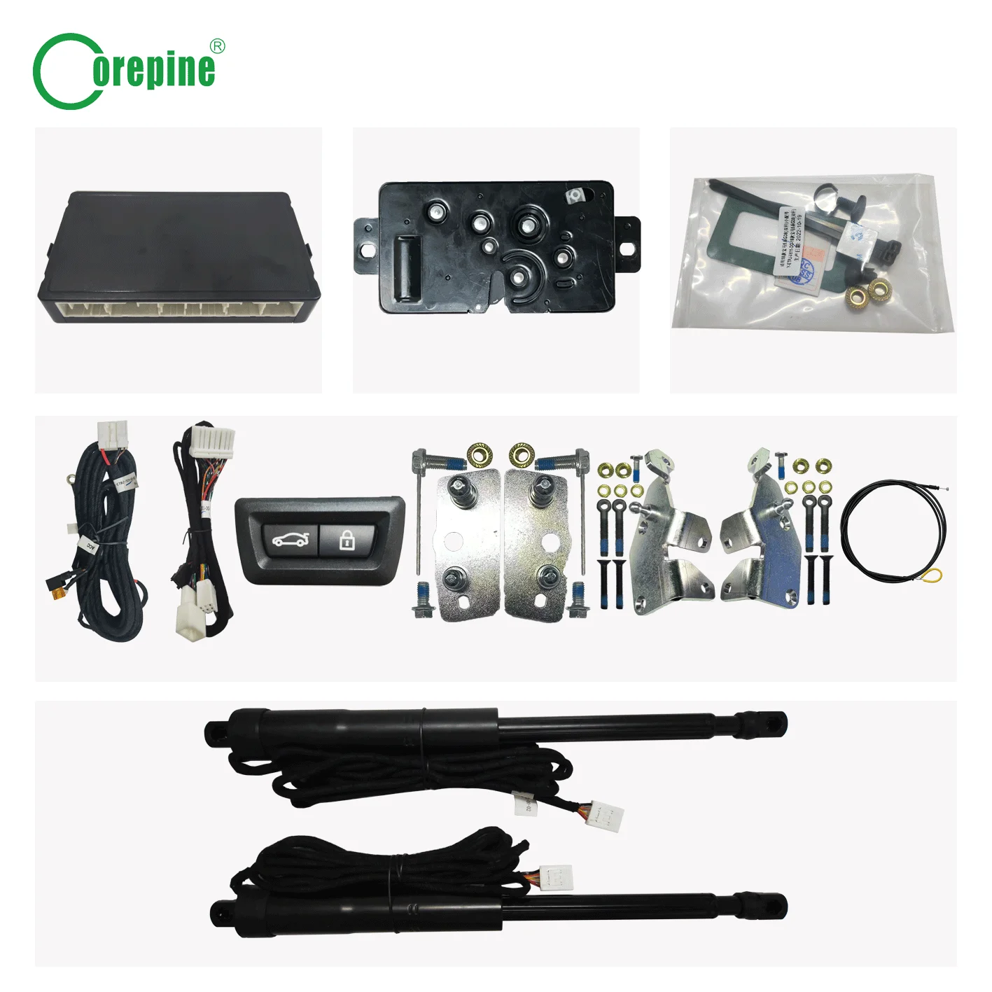 Corepine Smart Electric Power Assist System Kit Automatic Tailgate Lift for 2018-2021 for BMW 5-Series G38 Body Parts