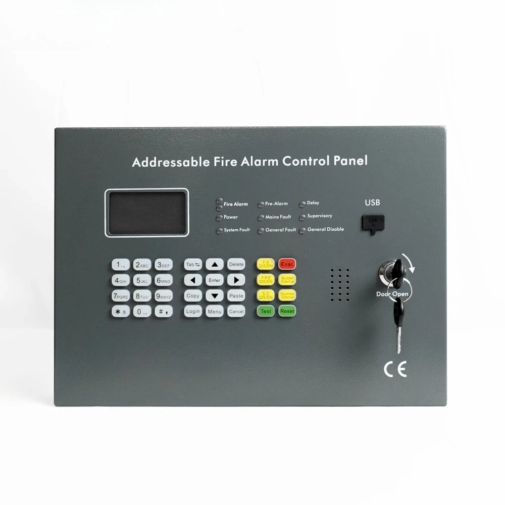 

Wireless Fire Alarm Control Panel With Remote Monitoring