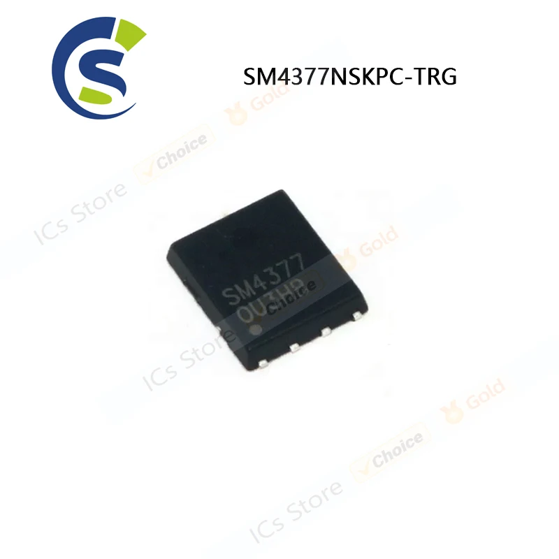 5PCS  100% New SM4377 SM4377NSKPC SM4377NSKPC-TRG QFN-8 Chipset