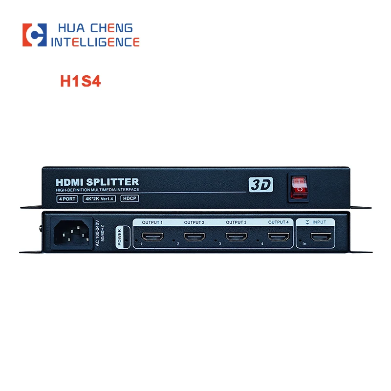 

AMS-H1S4 HD Splitter 4K30HZ 1 In 4 Out