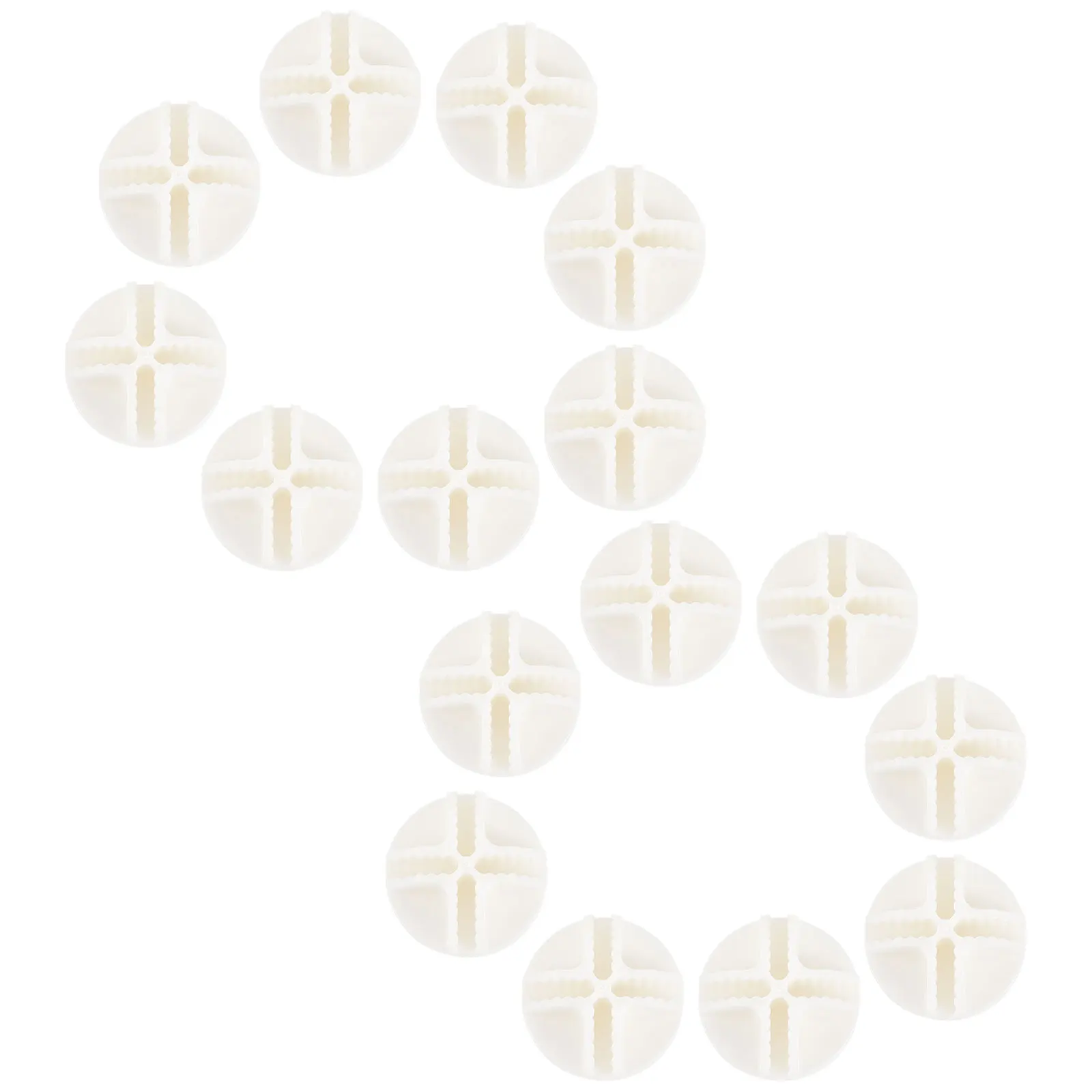 

20Pcs ABS Plastic Connectors for Wire Cube Storage Modular Organizer Closet Clasps 8-Way Corner Joints Reconfigurable Panel