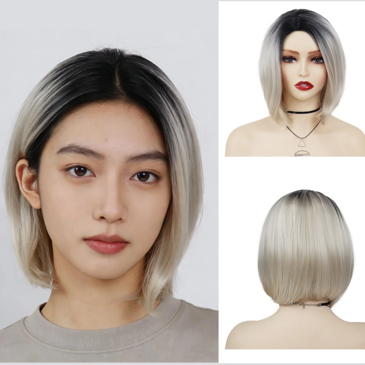 parrucca-sintetica-corta-e-diritta-per-donna-colore-ombre-da-nero-a-grigio-argento-ideale-per-cosplay-quotidiano-feste-di-halloween-e-per-pazienti-oncologici