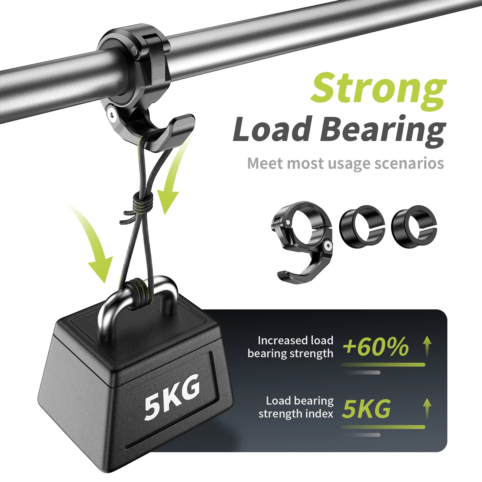 Kewig CBK2 Motorcycle Handlebar Hook Max 5KG Load Foldable Aluminum Alloy Hook for 22/25/28.6mm Handlebar Scooter E-Bike Bicycle