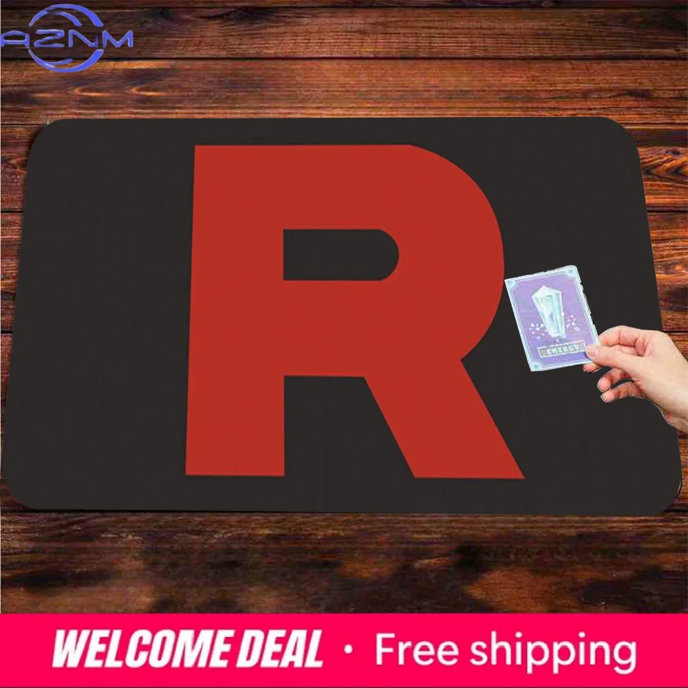 Team Rocket Logo Non-Slip Washable Gaming Desk Mat