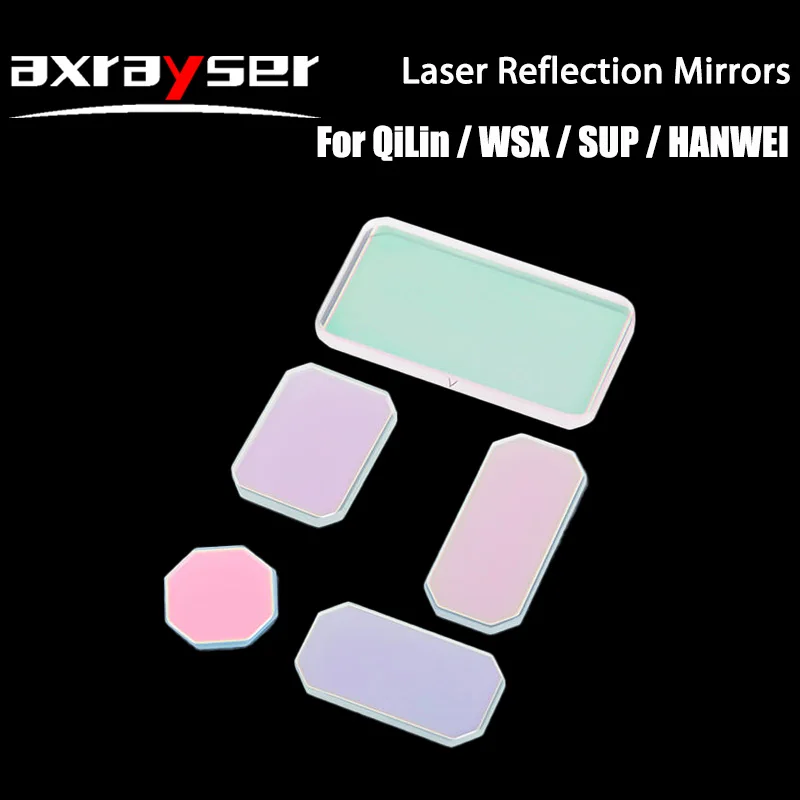 Imagem -04 - Espelhos Refletores com Suporte Laser Portáteis Wsx Sup Qilin Hanwei Soldador Cabeça de Corte Colimação Lente Reflexiva com Suporte 30x14x2 mm