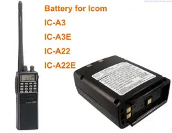 Bateria OrangeYu 1000mAh CM-166, CM-166S do Icom IC-A22, A22E, A3, A3E