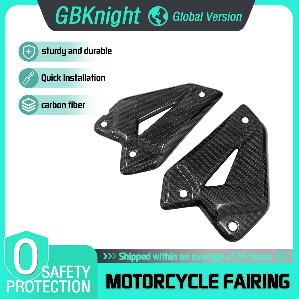 

For Kawasaki Z900 2017-2025/Z900 SE 2022-2025 Motorcycle Modification High Strength Carbon Fiber Foot Guard Pedal Accessories