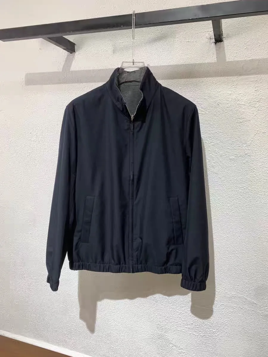 

Итальянский Sle, роскошный мужской Long Sve irt, шерстяная смесь, повседневный деловой, осенне-весенний, модный, с застежкой-молнией