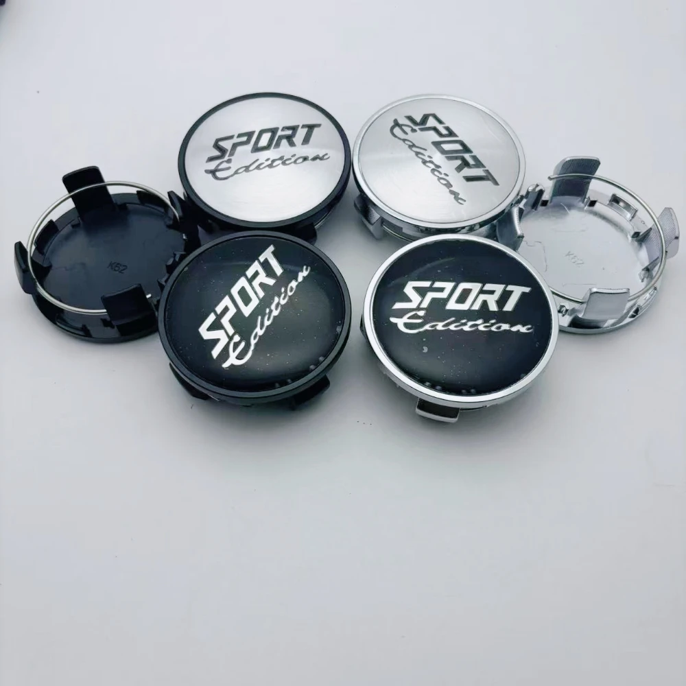 4pcs 62mm Sport Edition Emblem Car Wheel Center Caps Hub Cap Car Accessories Rim Hubcaps Cover Wheels Dust Cap Car Accessories