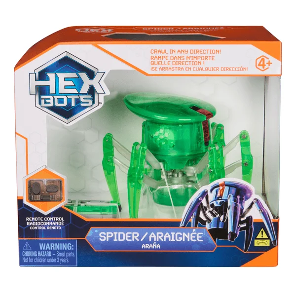 

Official New HEXBots Remote Control Spider Insect Robot Toys - Authentic Trendy Electronic Toys for Kids, Now In Stock