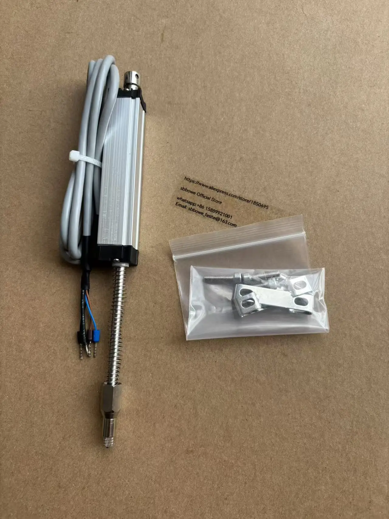 Linear Displacement Transducer Self-Reset Position Sensor Miniature Electronic Ruler KTR-25 KTR25 KTR-25mm KTR10,15.25,50MM