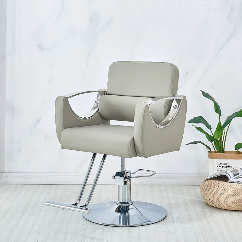 

Ergonomic Professional Salon Chair Luxury Vintage Commercial Classic Chair Accessories Swivel Sillon Peluqueria Salon Furniture