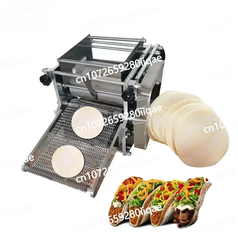 Full Automatic Industrial Flour Corn Mexican Tortilla Taco Roti Maker Press Bread Grain Product Tortilla Making Machine