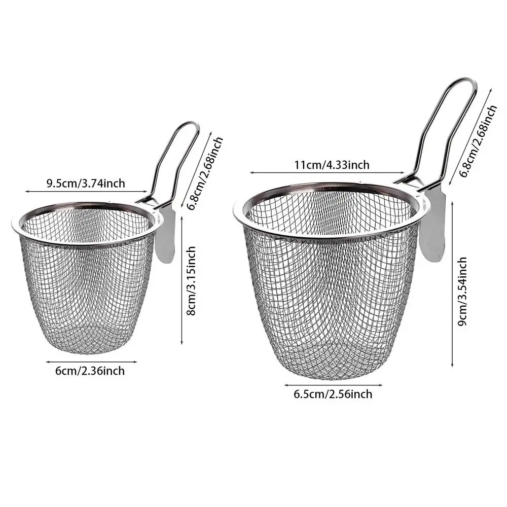 Łyżka z sitkiem naścienny Kosz filtrujący do smażenia Pikantny gorący garnek Koreańska łyżka do makaronu Zastawa stołowa Przybory kuchenne