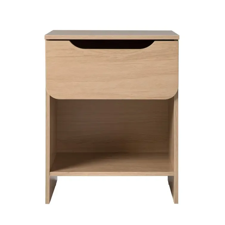 Bedside Cabinet Table Bedroom PB Wood Nordic Bedside Nightstand Side Table