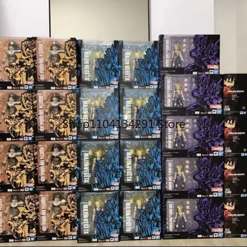 

In Stock Bandai S.h.figuarts Dragon Ball Z Raditz & Son Gohan Exclusive Edition Ver. Anime Action Figures Buo Chapter Moveable