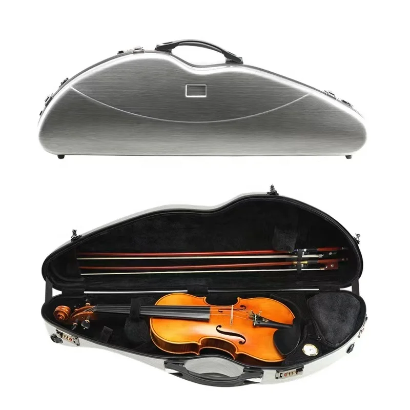 

Wholesale 1/4 1/2 3/4 3/4 Violin Hard case Carbon Fiber Violin case 4/4