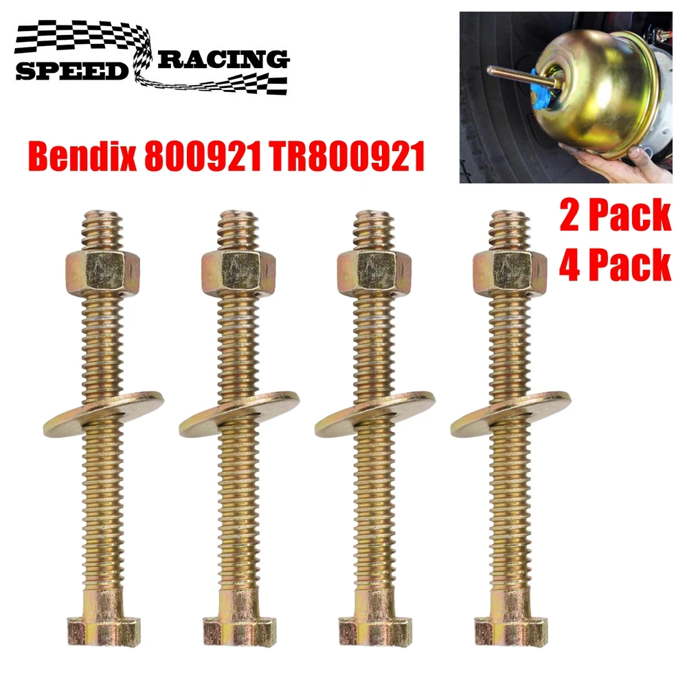 Parafuso da gaiola de freio para mola de ar, Reparo da câmara, Substitui Bendix 800921, TR800921, 2Pack 4Pack