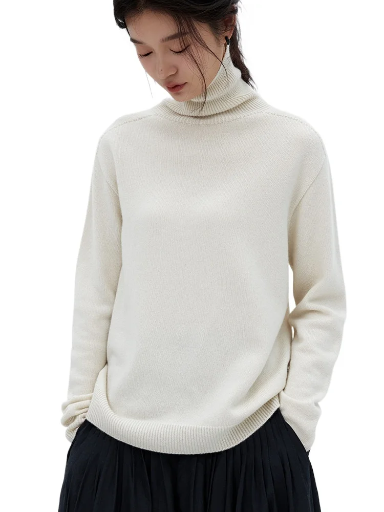 

Island fine fully formed 8-needle double thread _ Consinee A gauge 100% pure cashmere saddle shoulder two lapel knit sweater