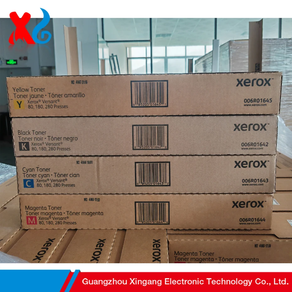 

006R01642 006R01643 006R01644 006R01645 Оригинальный тонер-картридж для Xerox Versant 80 180 280 V80 V180 V280, версия для США, тонер
