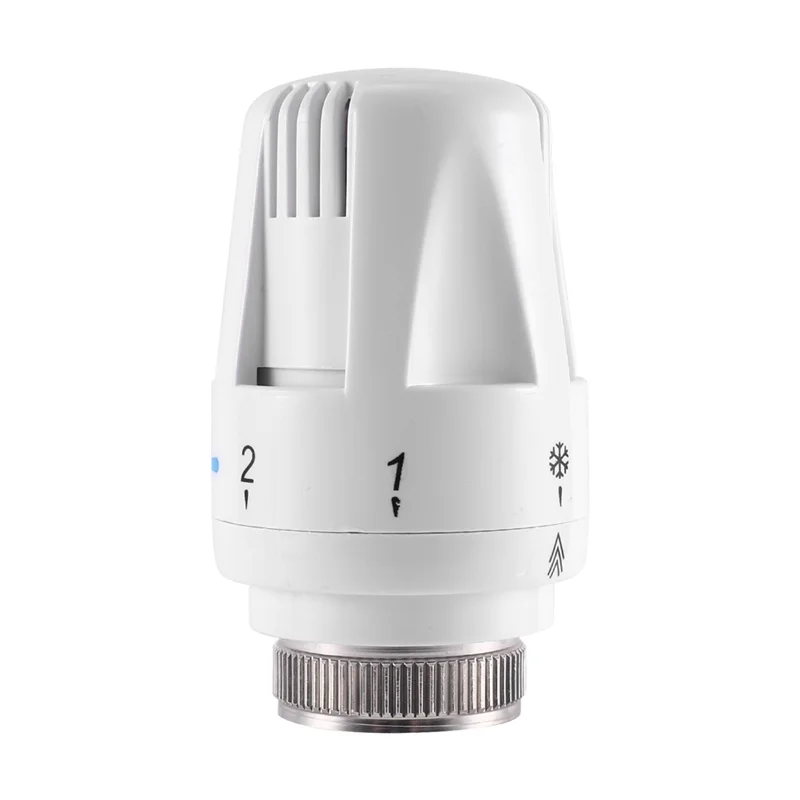 A01F-16Pcs 온도 조절 라디에이터 밸브 온도 조절기 라디에이터 밸브 교체 헤드